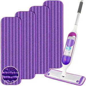 Reusable Microfiber Mop Pads for Swiffer PowerMop: 15 Washable Refills Reusable Microfiber Mop Pads for Swiffer PowerMop: 15 Washable Refills