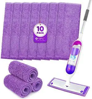 Microfiber Mop Pads for Swiffer PowerMop, 10 Pack, Reusable Microfiber Mop Pads for Swiffer PowerMop, 10 Pack, Reusable
