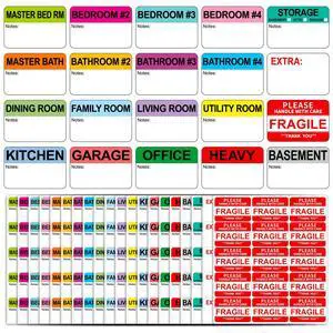 600 Writable Stickers 2 x 3 Each,20 Designs Pre-Printed Color-Coded Home Moving Packing Box Labels with Fragile, Extra, Heavy Labels 600 Writable Stickers 2 x 3 Each,20 Designs Pre-Printed Color-Coded Home Moving Packing Box Labels with Fragile, Extra, Heavy Labels