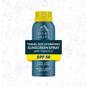 SPF 50 Travel Body Sunscreen Spray, Lightweight, 1pk, 1.87oz SPF 50 Travel Body Sunscreen Spray, Lightweight, 1pk, 1.87oz
