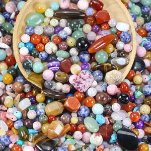 Mixed Natural Stone Beads for Jewelry Making, Assorted Gemstone Crystal Beads for DIY Crafts, Colorful Real Stone Beading Assortment Bead Bulk for Bracelets Earrings Necklace (0.3 Pounds) Mixed Natural Stone Beads for Jewelry Making, Assorted Gemstone Crystal Beads for DIY Crafts, Colorful Real Stone Beading Assortment Bead Bulk for Bracelets Earrings Necklace (0.3 Pounds)