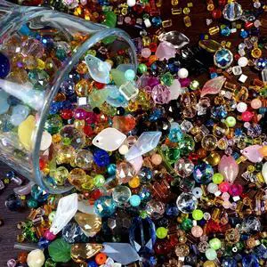 Crystal Beads for Jewelry Making Mix Assorted Glass Beads assortments Multi-Color Crystal Assortment for DIY Jewelry Making, Bracelets, Necklaces Keychains, Crafting Kit (4-8-12 Ounces Choose) (4) Crystal Beads for Jewelry Making Mix Assorted Glass Beads assortments Multi-Color Crystal Assortment for DIY Jewelry Making, Bracelets, Necklaces Keychains, Crafting Kit (4-8-12 Ounces Choose) (4)