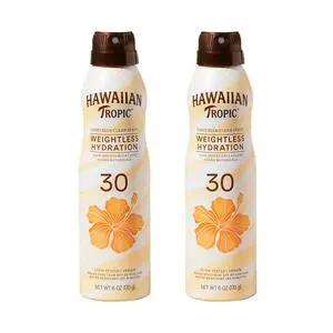 Weightless Hydration SPF 30 Sunscreen Spray, 6 Oz (2 Pack) Weightless Hydration SPF 30 Sunscreen Spray, 6 Oz (2 Pack)