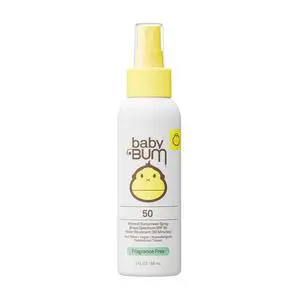 Baby Bum SPF 50 Sunscreen Spray - Mineral UVA/UVB Face and Body Protection for Sensitive Skin - Travel Size - 3 oz Baby Bum SPF 50 Sunscreen Spray - Mineral UVA/UVB Face and Body Protection for Sensitive Skin - Travel Size - 3 oz
