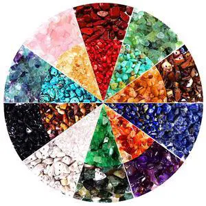 1000PCS Crystal Stone Beads for Jewelry Making, Natural Chip 5-8mm Irregular Gemstones Multicolored Rock Loose Beads for Ring, Earrings, Necklace, Bracelet Making DIY Art Crafts 1000PCS Crystal Stone Beads for Jewelry Making, Natural Chip 5-8mm Irregular Gemstones Multicolored Rock Loose Beads for Ring, Earrings, Necklace, Bracelet Making DIY Art Crafts