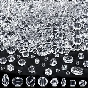 Assorted Size Glass Beads Bulk for Jewelry Making, Suncatchers, Crafts Assorted Size Glass Beads Bulk for Jewelry Making, Suncatchers, Crafts