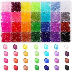 560Pcs Crystal Beads for Jewelry Making, Crystal Acrylic Bead Faceted Craft Beads Bicone Gem Beads Jewel for Jewelry Making (10 MM) 560Pcs Crystal Beads for Jewelry Making, Crystal Acrylic Bead Faceted Craft Beads Bicone Gem Beads Jewel for Jewelry Making (10 MM)