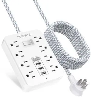 Surge Protector Power Strip 10 Ft, USB C Power Strip (PD 30W) Surge Protector Power Strip 10 Ft, USB C Power Strip (PD 30W)