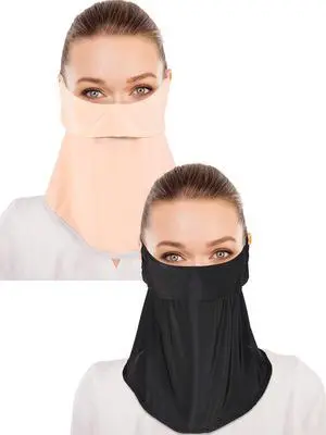 2 Pcs Sun Protecton Face Mask Neck Gaiter for Men Women UV Face Cover Bandana Scarf for Summer Outdoor Activities(Style 3) 2 Pcs Sun Protecton Face Mask Neck Gaiter for Men Women UV Face Cover Bandana Scarf for Summer Outdoor Activities(Style 3)