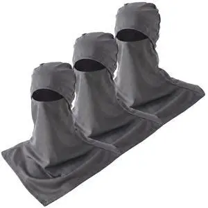 3 Piece Balaclava Face Cover Sun Protection Neck Cover Summer Balaclava for Men Women Outdoor Sports UV Protector(Dark Gray Color) 3 Piece Balaclava Face Cover Sun Protection Neck Cover Summer Balaclava for Men Women Outdoor Sports UV Protector(Dark Gray Color)