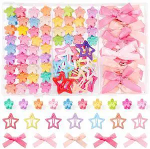120PCS Colorful Hair Accessories for Girls Hair Clip Set 120PCS Colorful Hair Accessories for Girls Hair Clip Set