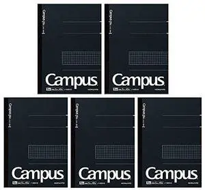 Campus Notebook, Business Type (B5, 5mm Grid 5-PACK) Campus Notebook, Business Type (B5, 5mm Grid 5-PACK)