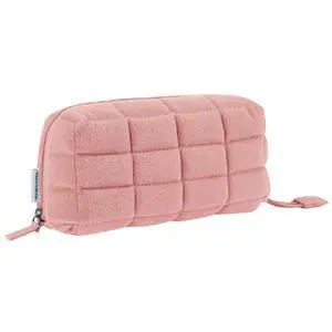 Padded Pencil Holder, Soft Stationery Pouch, Mococo Pink Padded Pencil Holder, Soft Stationery Pouch, Mococo Pink