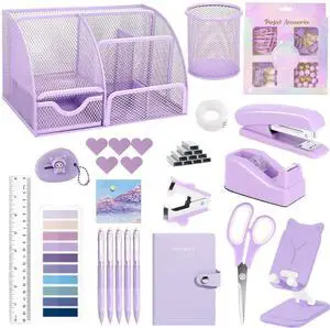 Office Supplies,Desk Accessories,Stapler and Tape Dispenser Set,1000 Staples,Staple Remover,Pen Holder,Folding Phone Holder,Journal Notebook,Ballpoint Pen,Scissor,Ruler,Clear Tape,Sticky Notes,Ect Office Supplies,Desk Accessories,Stapler and Tape Dispenser Set,1000 Staples,Staple Remover,Pen Holder,Folding Phone Holder,Journal Notebook,Ballpoint Pen,Scissor,Ruler,Clear Tape,Sticky Notes,Ect