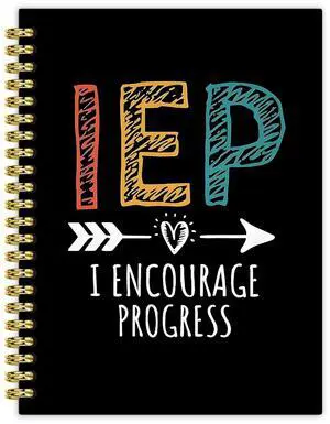 SPED Teacher Notebook Journal 5.5x8.3, Gifts for Special Education Teachers, Back to School Supplies, I Encourage Progress SPED Educator Hardcover Spiral Notebooks for Note Taking SPED Teacher Notebook Journal 5.5x8.3, Gifts for Special Education Teachers, Back to School Supplies, I Encourage Progress SPED Educator Hardcover Spiral Notebooks for Note Taking