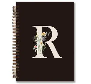 Black Cute College Ruled Spiral Notebook Journal for Girl, 5.5 x 8.3 Black Cute College Ruled Spiral Notebook Journal for Girl, 5.5 x 8.3