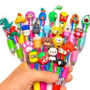 24Pcs Mini Multicolor Pens in One 4-in-1, Cute Pens Bulk for Party Favors and Birthdays, Delightful Ballpoint Pen Back To School Gifts Classroom Student Prizes 24Pcs Mini Multicolor Pens in One 4-in-1, Cute Pens Bulk for Party Favors and Birthdays, Delightful Ballpoint Pen Back To School Gifts Classroom Student Prizes