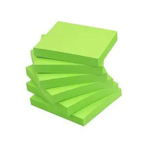 Sticky Notes 3x3, 6 Pads, 100 Sheets/Pad, (Green) Sticky Notes 3x3, 6 Pads, 100 Sheets/Pad, (Green)