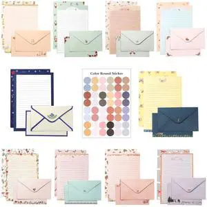 91 Pcs Stationery Paper Envelopes Set 91 Pcs Stationery Paper Envelopes Set