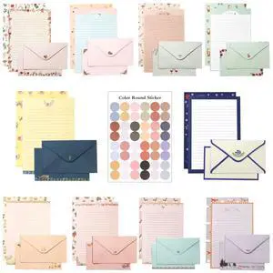91 Pcs Stationery Paper Envelopes Set 91 Pcs Stationery Paper Envelopes Set