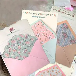 32 Cute Writing Paper with 16 Envelope -(Letter Paper 7.1x5.2 inch) 32 Cute Writing Paper with 16 Envelope -(Letter Paper 7.1x5.2 inch)