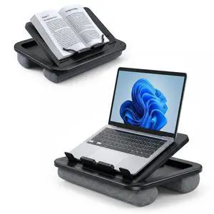 Adjustable Lap Desk with Cushion - 8 Angles Ergonomic Adjustment Adjustable Lap Desk with Cushion - 8 Angles Ergonomic Adjustment