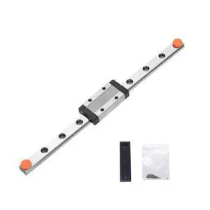 Linear Rail Guide MGN9 250mm Length Miniature Linear Sliding Guideway with 1PCS MGN9H Stainless Steel Carriage Block for CNC Machine and 3D Printer Linear Rail Guide MGN9 250mm Length Miniature Linear Sliding Guideway with 1PCS MGN9H Stainless Steel Carriage Block for CNC Machine and 3D Printer