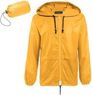 Men's Lightweight Waterproof Hooded Raincoat Breathable Rain Shell Jacket Outdoor Cycling Men's Lightweight Waterproof Hooded Raincoat Breathable Rain Shell Jacket Outdoor Cycling