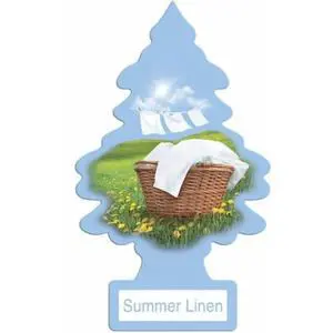 Car Air Freshener | Hanging Paper Tree for Home or Car | Summer Linen | 6 Pack Car Air Freshener | Hanging Paper Tree for Home or Car | Summer Linen | 6 Pack