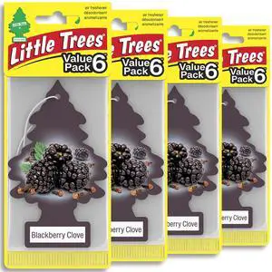 Car Air Freshener | Hanging Tree Provides Long Lasting Scent for Auto and Home | 24 Air Fresheners |Blackberry Clove Car Air Freshener | Hanging Tree Provides Long Lasting Scent for Auto and Home | 24 Air Fresheners |Blackberry Clove