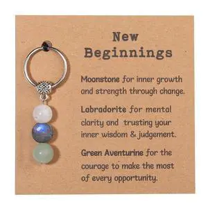 New Beginnings Gifts for Women, Natural Crystals Keychain Coworker Leaving Gift for Women Going Away Gift for Friends Farewell Gifts for Coworkers Divorce Souvenir (NB) New Beginnings Gifts for Women, Natural Crystals Keychain Coworker Leaving Gift for Women Going Away Gift for Friends Farewell Gifts for Coworkers Divorce Souvenir (NB)