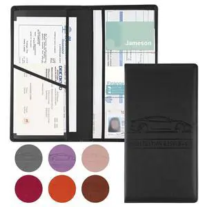1Pack Car Registration and Insurance Holder,Car Document Holder for Cards License with Magnetic Shut,Vehicle Glove Box Car Organizer for Documents, Cards, License(Black) 1Pack Car Registration and Insurance Holder,Car Document Holder for Cards License with Magnetic Shut,Vehicle Glove Box Car Organizer for Documents, Cards, License(Black)