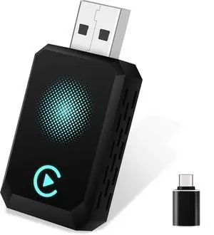 Wireless Carplay Adapter, Convert Wired to Wireless CarPlay, Compatible with CarPlay, Plug and Play, Type-C/USB, Suitable for 800+ Vehicles (Blue) Wireless Carplay Adapter, Convert Wired to Wireless CarPlay, Compatible with CarPlay, Plug and Play, Type-C/USB, Suitable for 800+ Vehicles (Blue)