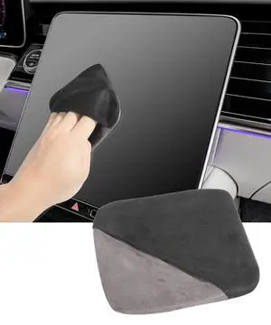 Car Screen Cleaner,Touch Screen Cleaner for Car,Car Accessories Car Screen Wipes,Foldable Car Screen Cleaner Cloth,Square Microfiber Screen Cleaning Pad,Fits Car Dashboard LCD Display (Black) Car Screen Cleaner,Touch Screen Cleaner for Car,Car Accessories Car Screen Wipes,Foldable Car Screen Cleaner Cloth,Square Microfiber Screen Cleaning Pad,Fits Car Dashboard LCD Display (Black)