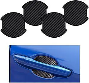 4PCS Car Door Handle Cup Scratch Protectors, TPU Carbon Fiber Door Bowl 3D Sticker, Automotive Door Handle Paint Protective Film Cover Accessories,Universal for Most Cars (Large) 4PCS Car Door Handle Cup Scratch Protectors, TPU Carbon Fiber Door Bowl 3D Sticker, Automotive Door Handle Paint Protective Film Cover Accessories,Universal for Most Cars (Large)