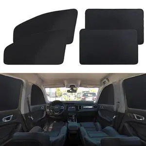 Magnetic Car Window Shades for Side Window, 100% Blackout Privacy Magnetic Car Window Shades for Side Window, 100% Blackout Privacy