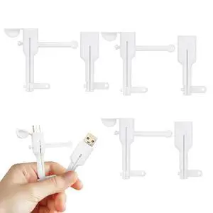 3Pairs Charger Cable Protectors,Universal Silicone Non-Slip Cord Saver,3 in 1 Double-End Data Cable Protector,Cover Cord Organizer-Dustproof & Organizer & Protection for Home (White x 3 Pairs) 3Pairs Charger Cable Protectors,Universal Silicone Non-Slip Cord Saver,3 in 1 Double-End Data Cable Protector,Cover Cord Organizer-Dustproof & Organizer & Protection for Home (White x 3 Pairs)