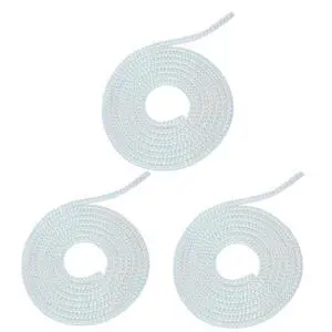 3pcs Laser Spiral Cable Protectors - Charger/USB Data Cable Sleeves | Headphone Cord Savers for Phones, Earphones | Pet Chew Prevention, Durable Cable Guards | Essential Cord Accessories (White) 3pcs Laser Spiral Cable Protectors - Charger/USB Data Cable Sleeves | Headphone Cord Savers for Phones, Earphones | Pet Chew Prevention, Durable Cable Guards | Essential Cord Accessories (White)