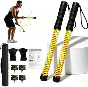 Cordless Battle Ropes with Adjustable Weights Blocks, Portable Ropeless Workout Equipment for Home Gym, Full Body Strength & HIIT Training, Cardio Exercise Rope with Gloves & Storage Bag Cordless Battle Ropes with Adjustable Weights Blocks, Portable Ropeless Workout Equipment for Home Gym, Full Body Strength & HIIT Training, Cardio Exercise Rope with Gloves & Storage Bag