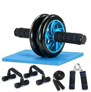 5 IN 1 AB Wheel Roller Home Gym Workout Equipment 5 IN 1 AB Wheel Roller Home Gym Workout Equipment