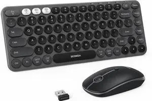 3-Device Keyboard and Mouse Combo, Bluetooth, 2.4G, Black 3-Device Keyboard and Mouse Combo, Bluetooth, 2.4G, Black