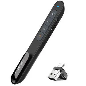 USB/Type-C 2 in 1 Presentation Clicker for Powerpoint, Hyperlink Volume Wireless Presenter Remote Control Slide Advancer PPT Clicker for Mac iPad Computer Laptop USB/Type-C 2 in 1 Presentation Clicker for Powerpoint, Hyperlink Volume Wireless Presenter Remote Control Slide Advancer PPT Clicker for Mac iPad Computer Laptop