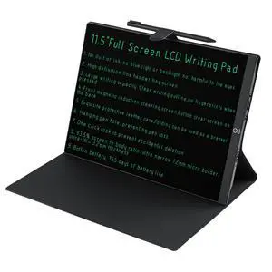 LCD Writing Tablet 11.5in, Bezel-Free Digital Notepad Ultra-Slim Reusable LCD Writing Tablet 11.5in, Bezel-Free Digital Notepad Ultra-Slim Reusable