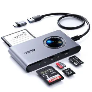 5 in 1 Micro SD Card Reader, for SD/TF/MS/CompactFlash/M2 Cards 5Gbps 5 in 1 Micro SD Card Reader, for SD/TF/MS/CompactFlash/M2 Cards 5Gbps