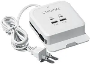 Charger Power Socket, 4-Port Charging Station with 15W Fast Charging PD USB-C Port & Integrated Type-C Cable, Desktop/Nightstand Charger with Phone Stand, for iPhone Samsung iPad & More Charger Power Socket, 4-Port Charging Station with 15W Fast Charging PD USB-C Port & Integrated Type-C Cable, Desktop/Nightstand Charger with Phone Stand, for iPhone Samsung iPad & More