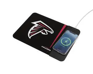 NFL Wireless Charging Mouse Pad, Atlanta Falcons NFL Wireless Charging Mouse Pad, Atlanta Falcons