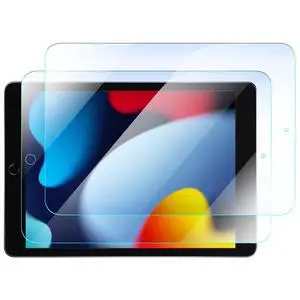 2 Pack Anti Blue Light Screen Protector for iPad 9th 8th 7th Generation (10.2 Inch, iPad 9/8/7, 2021/2020/2019), Tempered Glass, Eye Protection, Bubble Free, Case Friendly 2 Pack Anti Blue Light Screen Protector for iPad 9th 8th 7th Generation (10.2 Inch, iPad 9/8/7, 2021/2020/2019), Tempered Glass, Eye Protection, Bubble Free, Case Friendly