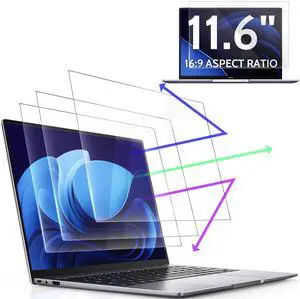 3 Pcs 11.6 Inch Anti Blue Light Screen Protector Compatible With Laptop-16:9 Aspect, 11" Computer Monitor Glare Filter Uv Blocker Shield Cover Eye Protection Film 3 Pcs 11.6 Inch Anti Blue Light Screen Protector Compatible With Laptop-16:9 Aspect, 11" Computer Monitor Glare Filter Uv Blocker Shield Cover Eye Protection Film
