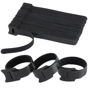 120PCS 6 Inch Reusable Cable Ties Wire Ties Cord Organizer Cable Organizer Adjustable Management Black 120PCS 6 Inch Reusable Cable Ties Wire Ties Cord Organizer Cable Organizer Adjustable Management Black