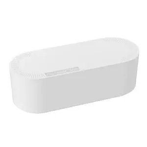 Cable Management Box, Power Strip Holder, Floor Outlet Hiders, Desk Cord Organizer, Cover TV Wires, Wire Storage 16.5 in (Length) x 6.5in (Width) x 5.25in (Height) - Large, White Cable Management Box, Power Strip Holder, Floor Outlet Hiders, Desk Cord Organizer, Cover TV Wires, Wire Storage 16.5 in (Length) x 6.5in (Width) x 5.25in (Height) - Large, White